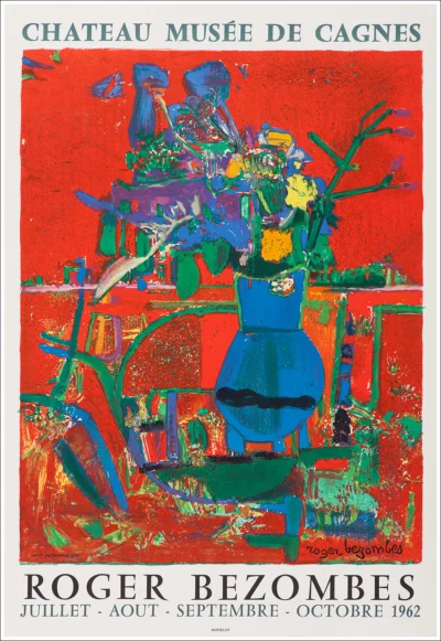 Chateau Musée de Cagnes, Roger Bezombes, 1962