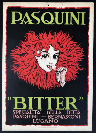 Pasquini Bitter, ditta Pasquini - Bernasconi, Lugano (Ticino, Tessin)