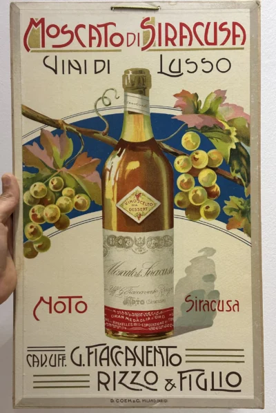 Moscato di Siracusa, vini di lusso, Fiaccavento, Rizzo & Figlio / Noto (Siracusa)