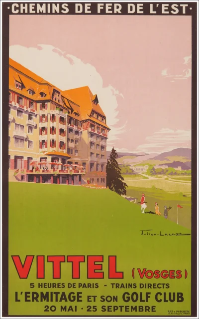 Vittel (Vosges), Hotel Ermitage & Golf Club