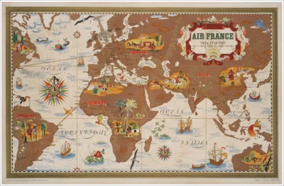 Air France, Nova et Vetera (in cornice)