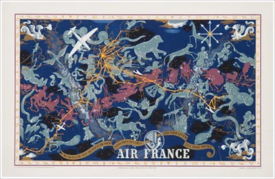 Air France, Zodiaco (in cornice)