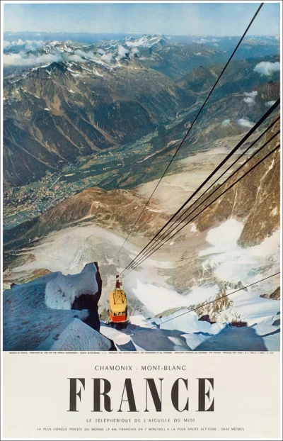 Chamonix Mont Blanc, Aiguille du Midi / Haute Savoie