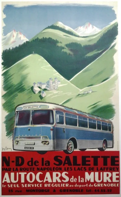 N.D de la Salette Autocars de la Mure, Grenoble