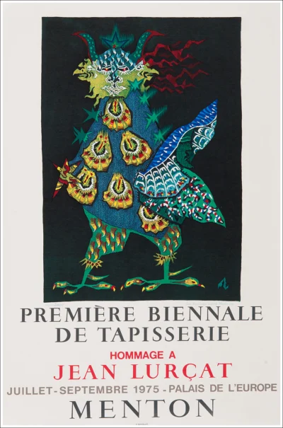 Menton, biennale de tapisserie, hommage à Jean Lurçat