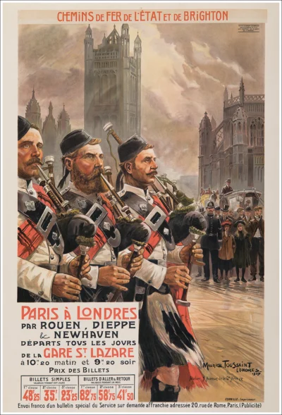 Paris à Londres / London (Westminster Hall and Abbey)