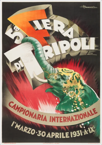 5ª Fiera di Tripoli (Libia) 1931