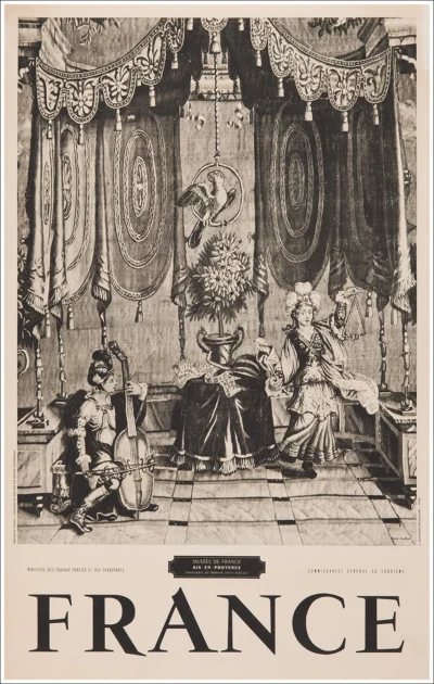 France, Aix en Provence - Tapisserie de Berain