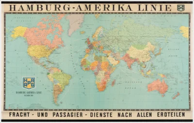 HAPAG Hamburg Amerika-Linie, Fracht und Passagier