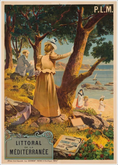 PLM, Littoral de la Méditerranée / Côte d'Azur, French Riviera