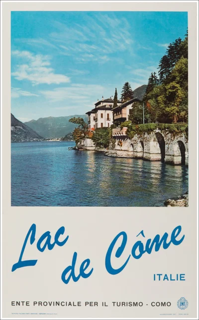 Lac de Côme, Lago di Como, Lake Como (Villa Cornaggia)