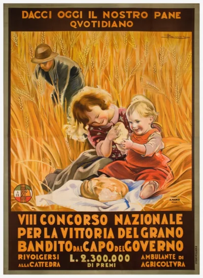 VIII Concorso Nazionale per la vittoria del grano, 1931