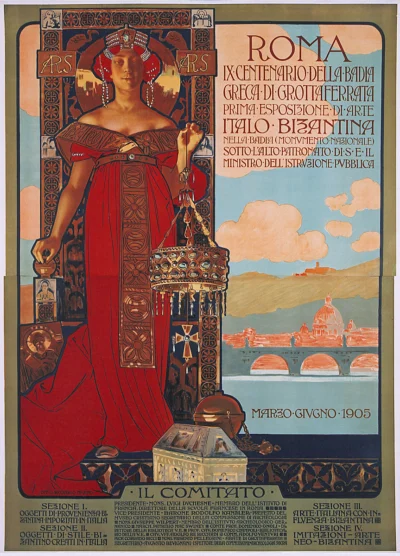 Roma, IX Centenario della Badia Greca di Grottaferrata / Prima esposizione di arte Italo-Bizantina