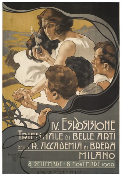 IV. Esposizione Triennale di Belle Arti della Reale Accademia di Brera, Milano