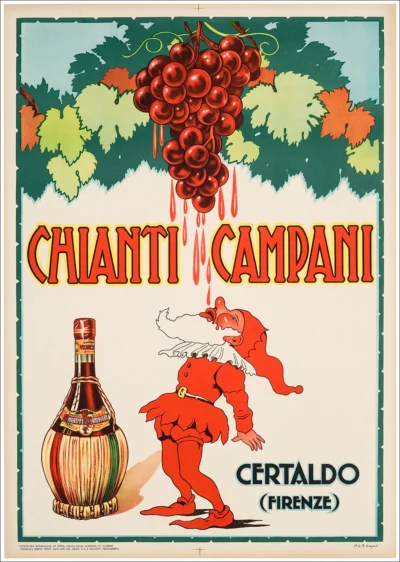 Chianti Campani, Certaldo (Firenze) / 70 x 99,5 cm
