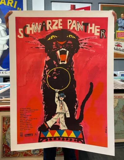 Schwarze Panther (Zirkus, circo, circus, cirque)