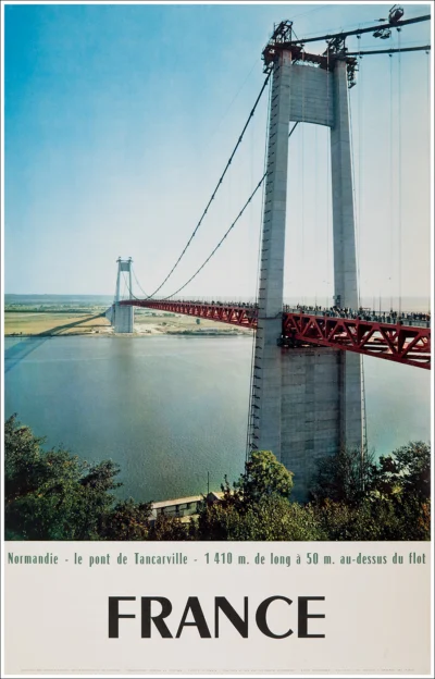 Pont de Tancarville, Normandie
