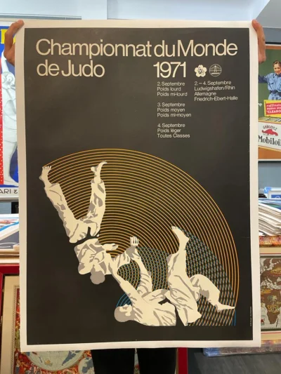 Championnat du Monde de Judo, 1971 - Friedrich-Ebert-Halle, Ludwigshafen