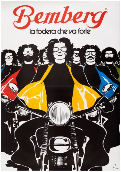 Bemberg (motociclette) / 139 x 197 cm