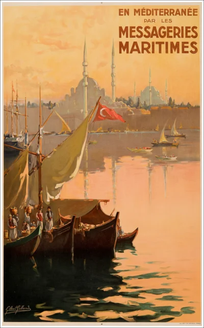 Messageries Maritimes, Marseille / Istanbul