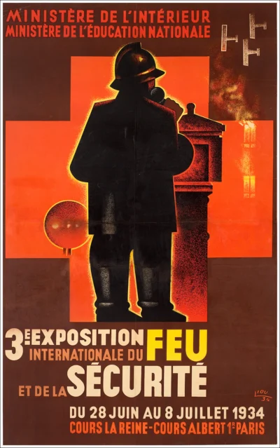 Exposition Internationale du feu, Paris 1934