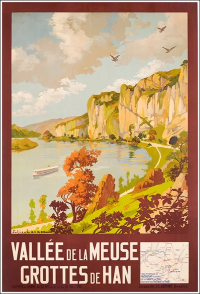 Vallée de la Meuse, Grottes de Han