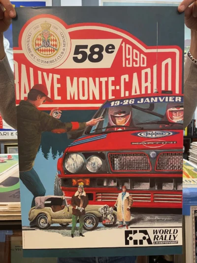 Rallye Montecarlo 1990 (Lancia Delta Integrale, Miki Biasion)