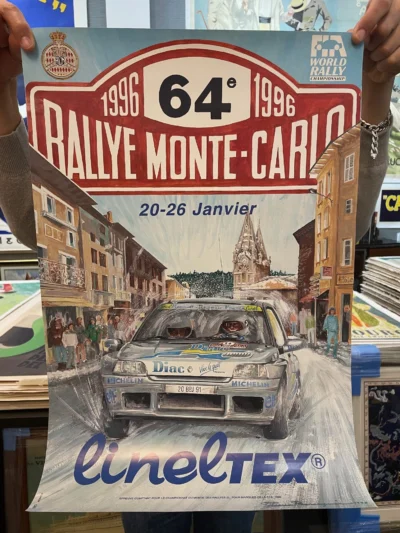 Rallye Montecarlo 1996 (Renault Clio Maxi, Jean Ragnotti)