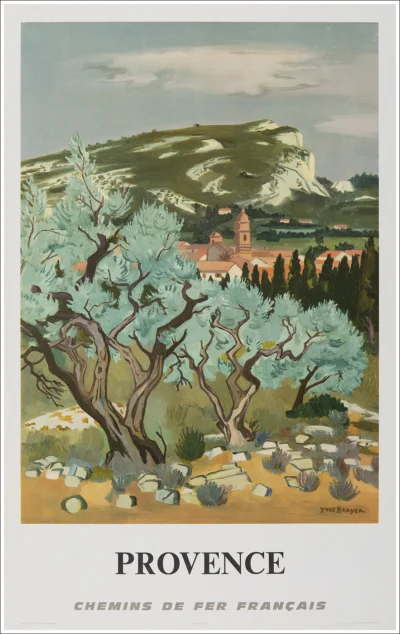 SNCF, Provence, montagne Sainte Victoire, Aix-en-Provence