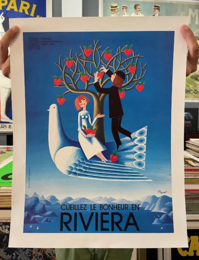 Cueillez le bonheur en Riviera, Peynet