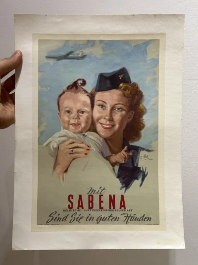 Mit Sabena Sind Sie in guten Händen / Con Sabena siete in buone mani