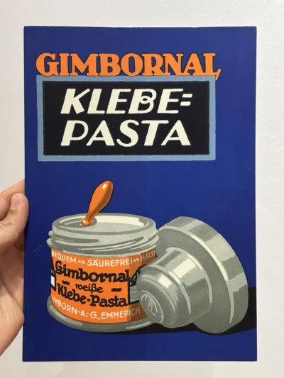 Gimbornal Klebepasta (colla, glue, colle) / Gimborn AG Emmerich