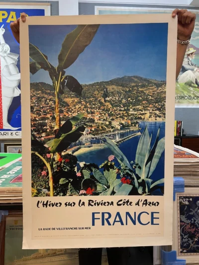 L'hiver sur la Riviera Côte d'Azur, la rade de Villefranche-sur-mer