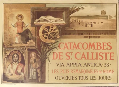 Catacombes de St. Calliste, Via Appia Antica 33, Rome / Roma