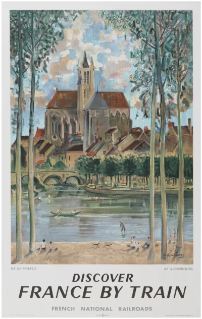 SNCF, Ile De France (L'église Notre-Dame-de-la-Nativité - Moret-sur-Loing, Orvanne)