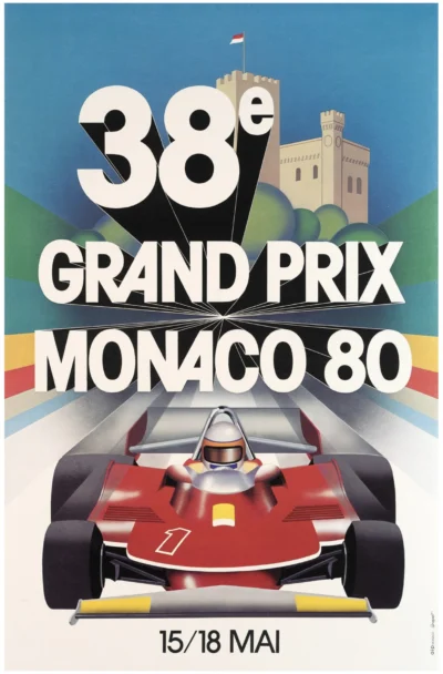 Grand Prix Monaco 1980 (Ferrari)