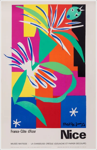Nice, Cote d'Azur - Matisse, Danseuse Créole