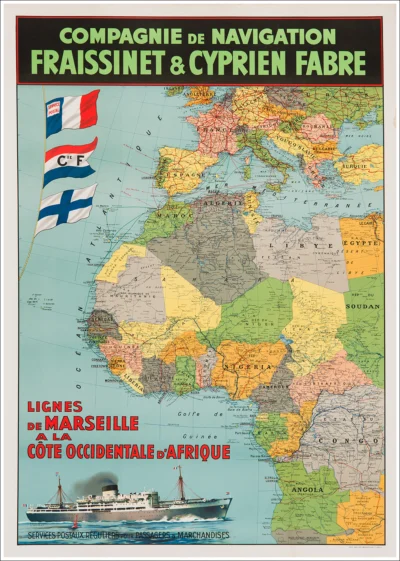 Fraissinet & Cyprien Fabre, Marseille / Afrique