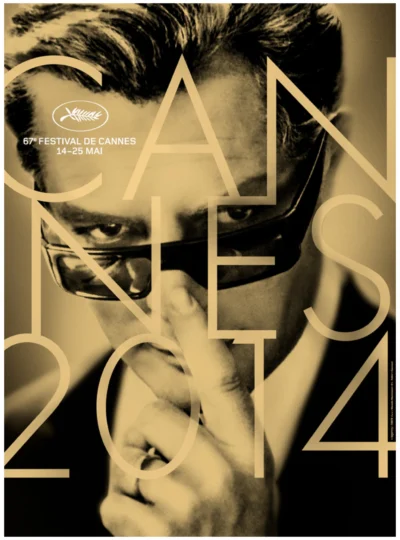 Cannes Film Festival 2014 (Marcello Mastroianni) / 120 x 160 cm