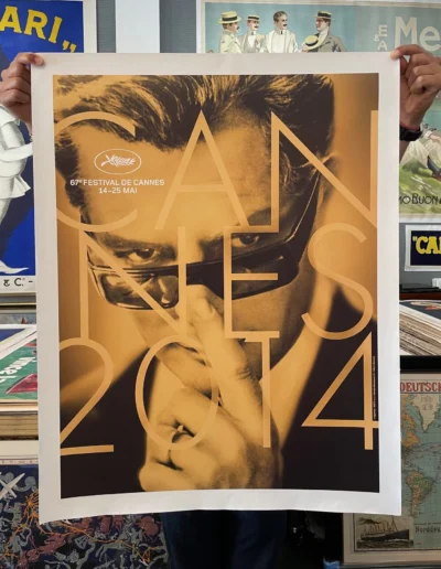 Cannes Film Festival 2014 (Marcello Mastroianni) / 60 x 80 cm
