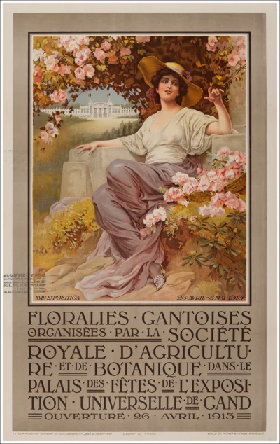 Floralies Gantoises, Gand 1913