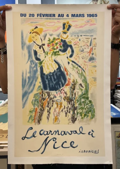 Le carnaval à Nice 1965