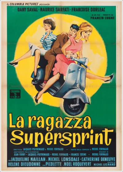 La ragazza supersprint / Piaggio Vespa
