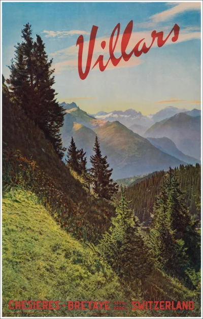 Villars, Chesières - Bretaye (Canton Vaud)