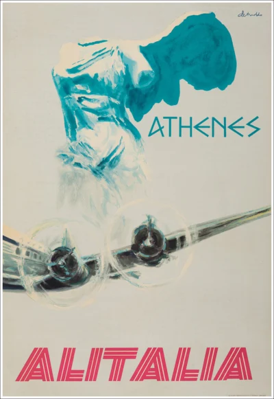 Alitalia, Athenes (Nike di Samotracia)