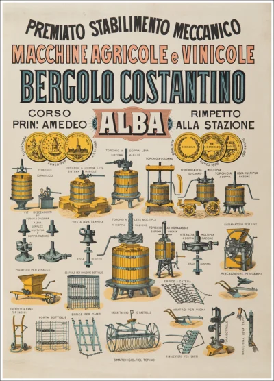 Macchine agricole e vinicole Bergolo Costantino, Alba (Cuneo)
