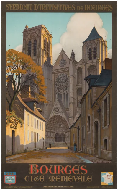 Bourges, cité médiévale / Cher, Centre Val-de-Loire