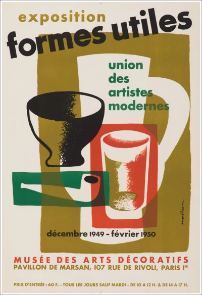 Exposition Formes Utiles, Musée des Arts Décoratifs Paris