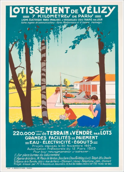 Lotissement de Vélizy (Yvelines) à 7 km de Paris
