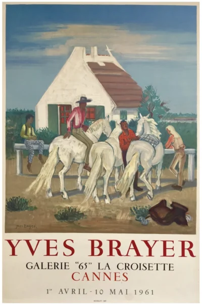 Yves Brayer, Les Gardians de la Camargue, Cannes 1961